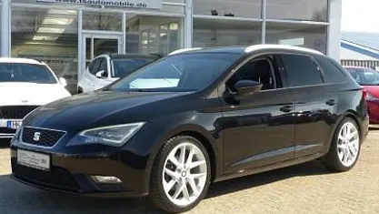 Gebraucht Seat Leon Style 125 PS (91 kW) 2015 Schwarz Kombi