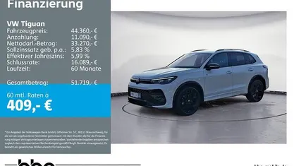 Gebraucht VW Tiguan R-line 150 PS (110 kW) 2025 Oryxweiß perlmutteffekt SUV