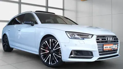 Gebraucht Audi S4 Ambiente 354 PS (260 kW) 2018 Gletscherweiß metallic Kombi