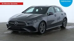 lack mountaingrau Gebraucht 2024 Mercedes A180 AMG line Plus Limousine | 28.379 € (Superpreis)