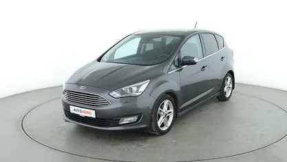 Grau Gebraucht 2017 Ford C-MAX Titanium Van / Kleinbus | 11.430 € (Fairer Preis)