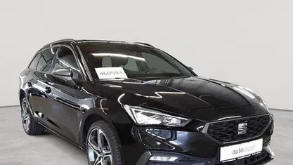 Midnight schwarz metallic Gebraucht 2021 Seat Leon FR Kombi | 14.990 € (Guter Preis)