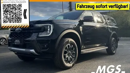 Ny Ford Ranger Wildtrack 241 HK (177 kW) 2026 Svart Pickup
