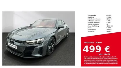 Gebraucht Audi e-tron GT quattro 350 kW (476 PS) 2024 Limousine