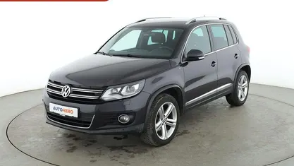 Grau Gebraucht 2015 VW Tiguan LOUNGE SUV | 13.450 € (Fairer Preis)