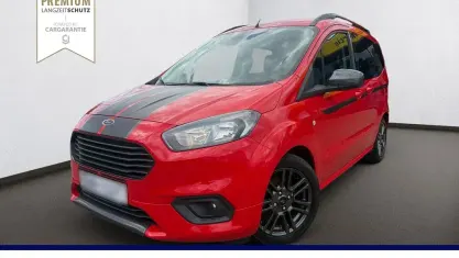 Gebraucht Ford Tourneo Courier Sport 101 PS (74 kW) 2019 Rot Van / Kleinbus
