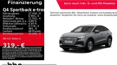 Grau Gebraucht 2022 Audi Q4 Sportback e-tron Ambiente SUV | 27.930 € (Superpreis)
