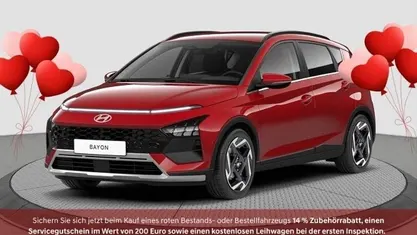 Neu Hyundai Bayon Trend 101 PS (74 kW) 2025 Rot SUV