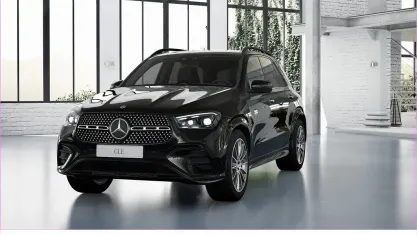 Gebraucht Mercedes GLE450 AMG AMG line 367 PS (269 kW) 2026 Lack obsidianschwarz SUV
