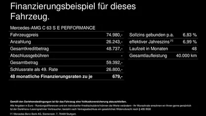 Gebraucht Mercedes C63 AMG AMG 680 PS (500 kW) 2024 Grau Limousine
