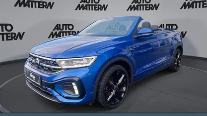 Ravennablau metallic (metallic) Gebraucht 2022 VW T-Roc Cabriolet R-line Cabrio | 28.990 € (Fairer Preis)