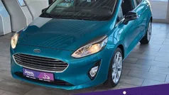 Blau Gebraucht 2017 Ford Fiesta Titanium Kleinwagen | 12.980 € (Fairer Preis)