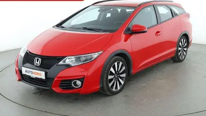 Gebraucht Honda Civic Elegance 120 PS (88 kW) 2017 Rot Kombi