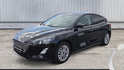 Używany Ford Focus Titanium 125 KM (91 kW) 2020 Czarny Sedan/Limuzyna