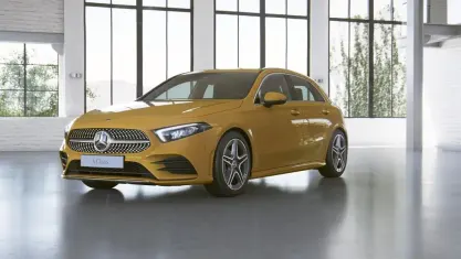 Gebraucht Mercedes A160 AMG 109 PS (80 kW) 2021 Unilack sonnengelb Kleinwagen
