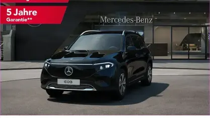 Gebraucht Mercedes EQB300 Advanced 167 kW (228 PS) 2025 Schwarz SUV