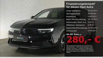 Usata Opel Astra 131 CV (96 kW) 2024 Nero Berlina