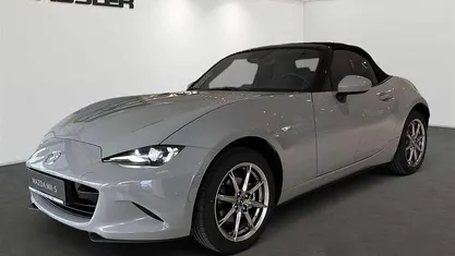 Aero grey Gebraucht 2024 Mazda MX5 Exclusive-Line Cabrio | 29.990 € (Fairer Preis)