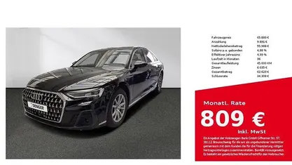 Gebraucht Audi A8 Ambiente 286 PS (210 kW) 2024 Schwarz Limousine