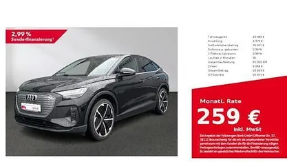 Gebraucht Audi Q4 Sportback e-tron Comfort 150 kW (204 PS) 2022 Mythosschwarz SUV