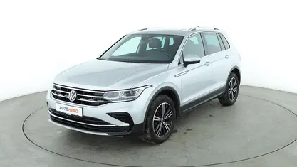Gebraucht VW Tiguan Elegance 2021 Silber SUV