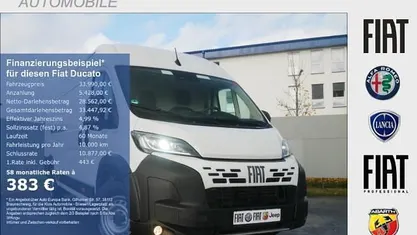 Gebraucht Fiat Ducato 179 PS (131 kW) 2024 Weiß Van