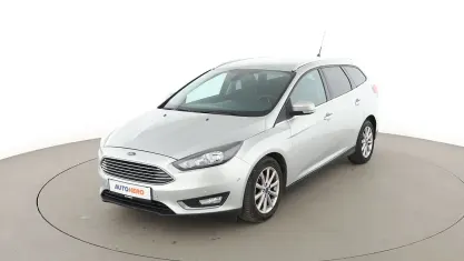 Gebraucht Ford Focus Titanium 125 PS (91 kW) 2016 Silber Kombi