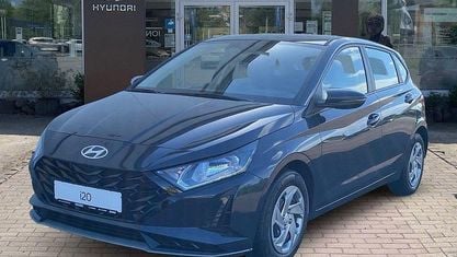 Neu Hyundai i20 Select 101 PS (74 kW) 2025 Aurora grey Limousine