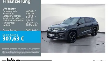 Gebraucht VW Tayron R-line 193 PS (141 kW) 2025 SUV