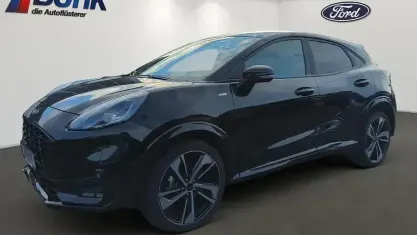 Gebraucht Ford Puma ST-Line X 125 PS (91 kW) 2023 Agate black metallic  (pn4gm) SUV