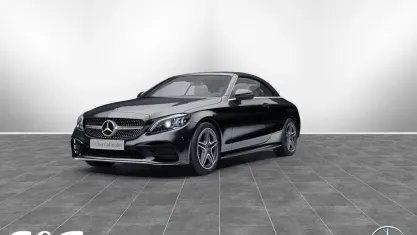 Gebraucht Mercedes C200 AMG 184 PS (135 kW) 2020 Obsidianschwarz Cabrio