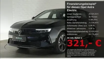 Gebraucht Opel Astra Edition 114 kW (156 PS) 2025 Karbon schwarz Kleinwagen