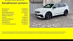 Weiß (oryxweiß perlmutteffekt) Gebraucht 2024 VW Tiguan Allspace R-line SUV | 45.230 € (Fairer Preis)