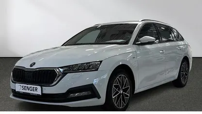 Gebraucht Skoda Octavia Clever 150 PS (110 kW) 2022 Moon weiss perleffekt Kombi