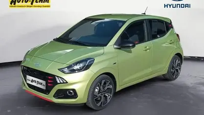 Neu Hyundai i10 N Line 90 PS (66 kW) 2025 Grün Kleinwagen