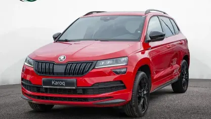 Gebraucht Skoda Karoq SportLine 150 PS (110 kW) 2019 Rot SUV