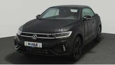 Deep black matt schwarz Neu 2024 VW T-Roc Cabriolet R-line Cabrio | 39.390 € (Fairer Preis)
