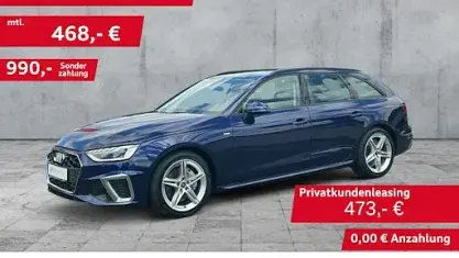 Gebraucht Audi A4 Ambiente 204 PS (150 kW) 2022 Navarrablau metallic Kombi