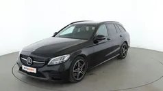 Schwarz Gebraucht 2019 Mercedes C300 AMG line Kombi | 28.760 € (Fairer Preis)