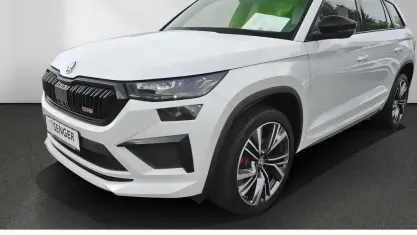 Gebraucht Skoda Kodiaq RS 245 PS (180 kW) 2023 Moonweiß perleffekt SUV