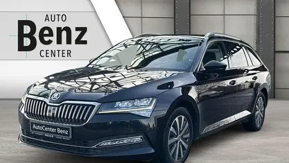 Gebraucht Skoda Superb Style 150 PS (110 kW) 2022 Schwarzmagic perleffekt (metallic) Kombi