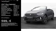 Gebraucht 2025 VW T-Roc Cabriolet R-line Cabrio | 42.880 € (Guter Preis)