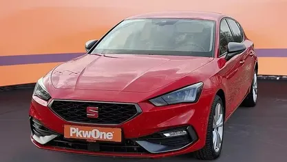Usata Seat Leon FR 204 CV (150 kW) 2021 Rosso Berlina