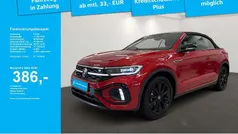 Rot Gebraucht 2023 VW T-Roc Cabriolet R-line Cabrio | 30.899 € (Fairer Preis)