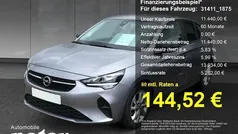 Silber Gebraucht 2021 Opel Corsa Edition Kleinwagen | 13.950 € (Fairer Preis)