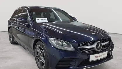 Gebraucht Mercedes C300e AMG line 194 PS (142 kW) 2020 Cavansitblau metallic Kombi