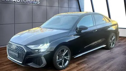 Schwarz Gebraucht 2023 Audi A3 S-Line Limousine | 25.360 € (Fairer Preis)