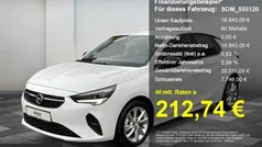 Arktis weiß (uni) Gebraucht 2023 Opel Corsa Elegance Kleinwagen | 16.840 € (Fairer Preis)