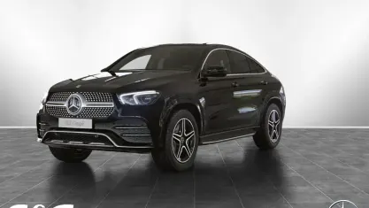 Gebraucht Mercedes GLE350 AMG 272 PS (200 kW) 2021 Unilack schwarz Coupé