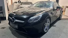 Obsidianschwarz lack Gebraucht 2016 Mercedes SLC200 AMG line Cabrio | 19.980 €